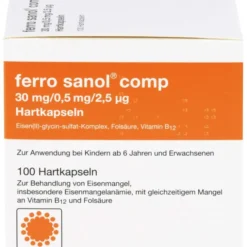 FERRO SANOL comp. Hartkaps.m.msr.überz.Pellets 100 St