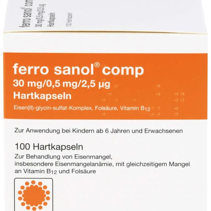 FERRO SANOL comp. Hartkaps.m.msr.überz.Pellets 100 St