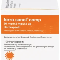 FERRO SANOL comp. Hartkaps.m.msr.überz.Pellets 100 St