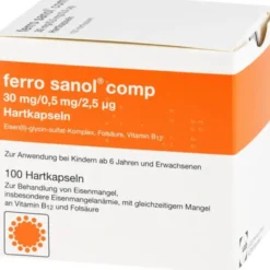FERRO SANOL comp. Hartkaps.m.msr.überz.Pellets 100 St