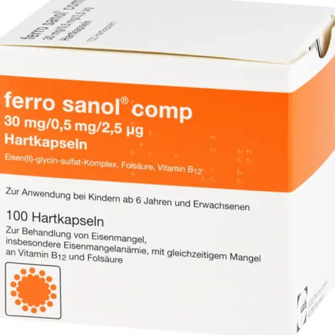 FERRO SANOL comp. Hartkaps.m.msr.überz.Pellets 100 St