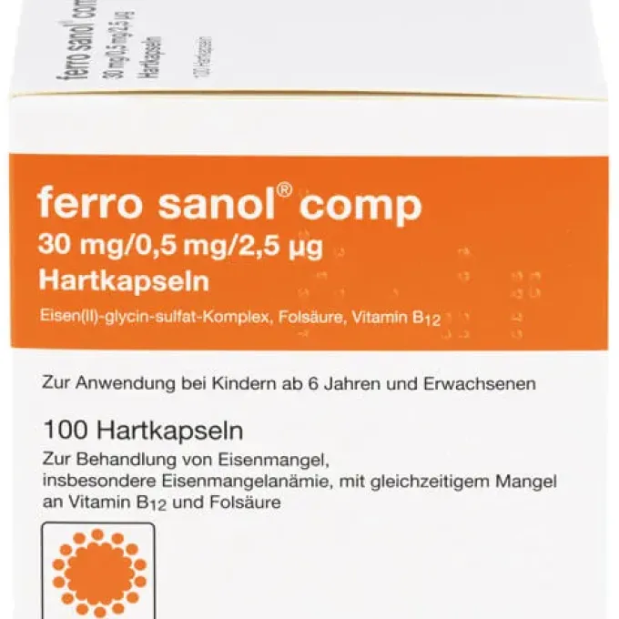 FERRO SANOL comp. Hartkaps.m.msr.überz.Pellets 100 St
