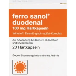 FERRO SANOL duodenal Hartkaps.m.msr.überz.Pell. 20 St