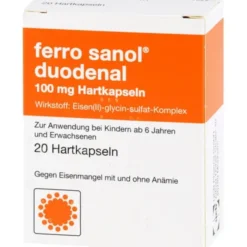 FERRO SANOL duodenal Hartkaps.m.msr.überz.Pell. 20 St
