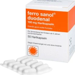 FERRO SANOL duodenal Hartkaps.m.msr.überz.Pell. 50 St