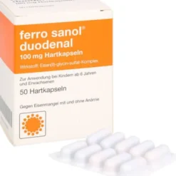 FERRO SANOL duodenal Hartkaps.m.msr.überz.Pell. 50 St