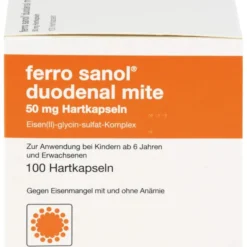 FERRO SANOL duodenal mite 50 mg magensaftr.Hartk. 100 St