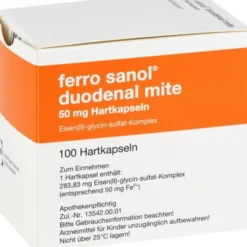 FERRO SANOL duodenal mite 50 mg magensaftr.Hartk. 100 St