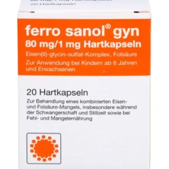 FERRO SANOL gyn Hartkaps.m.msr.überz.Pellets 20 St