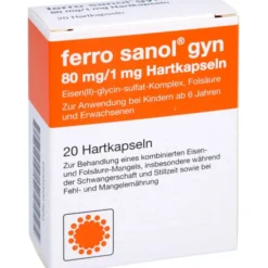 FERRO SANOL gyn Hartkaps.m.msr.überz.Pellets 20 St