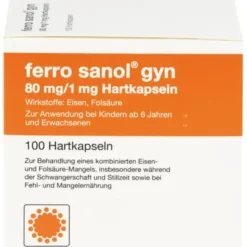 FERRO SANOL gyn Hartkaps.m.msr.überz.Pellets 100 St