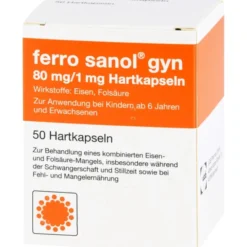 FERRO SANOL gyn Hartkaps.m.msr.überz.Pellets 50 St