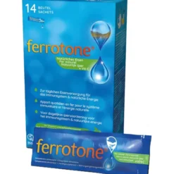 FERROTONE Eisen m.Apfelkonzentrat u.Vitamin C Btl. 14 Stück