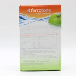 FERROTONE Eisen m.Apfelkonzentrat u.Vitamin C Btl. 14 Stück