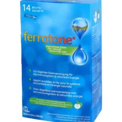 FERROTONE Eisen m.Apfelkonzentrat u.Vitamin C Btl. 14 Stück