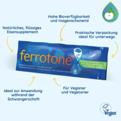 FERROTONE Eisen m.Apfelkonzentrat u.Vitamin C Btl. 14 Stück