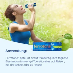 FERROTONE Eisen m.Apfelkonzentrat u.Vitamin C Btl. 14 Stück