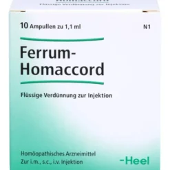 FERRUM HOMACCORD Ampullen 10 St
