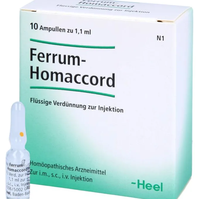 FERRUM HOMACCORD Ampullen 10 St