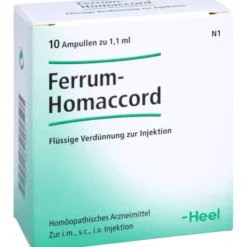 FERRUM HOMACCORD Ampullen 10 St