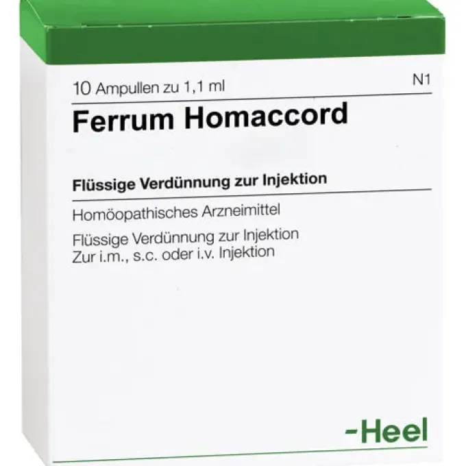 FERRUM HOMACCORD Ampullen 10 St