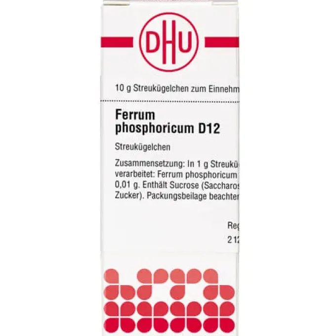 FERRUM PHOSPHORICUM D 12 Globuli 10 g