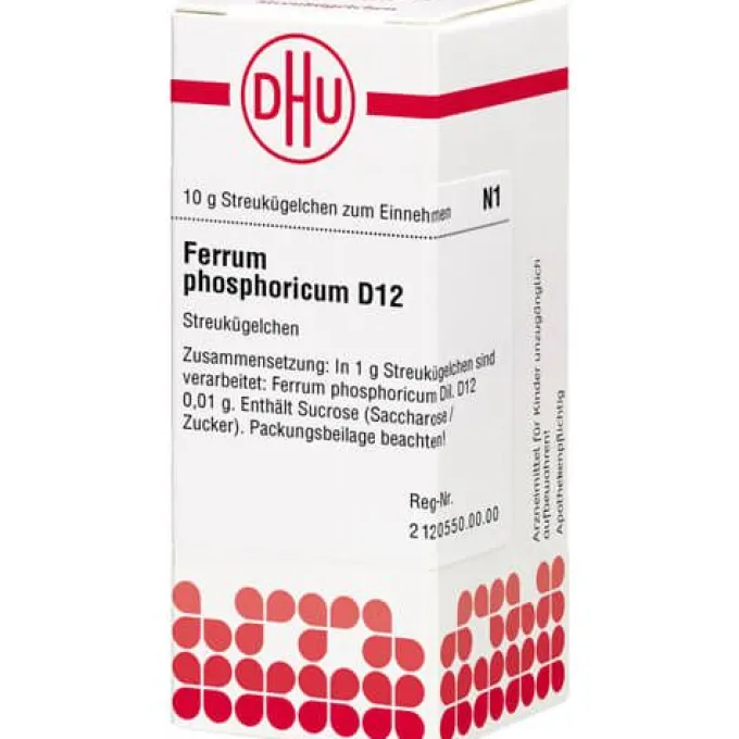 FERRUM PHOSPHORICUM D 12 Globuli 10 g