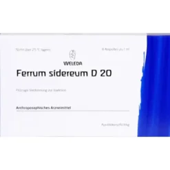 FERRUM SIDEREUM D 20 Ampullen 8X1 ml
