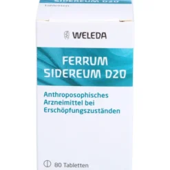 FERRUM SIDEREUM D 20 Tabletten 80 St