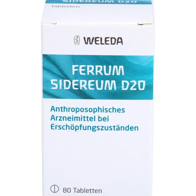 FERRUM SIDEREUM D 20 Tabletten 80 St
