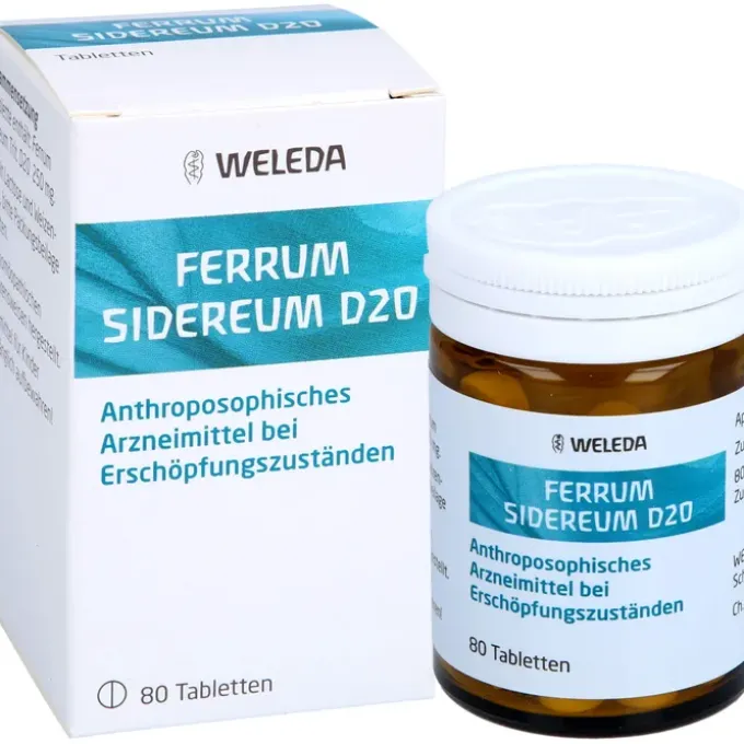FERRUM SIDEREUM D 20 Tabletten 80 St