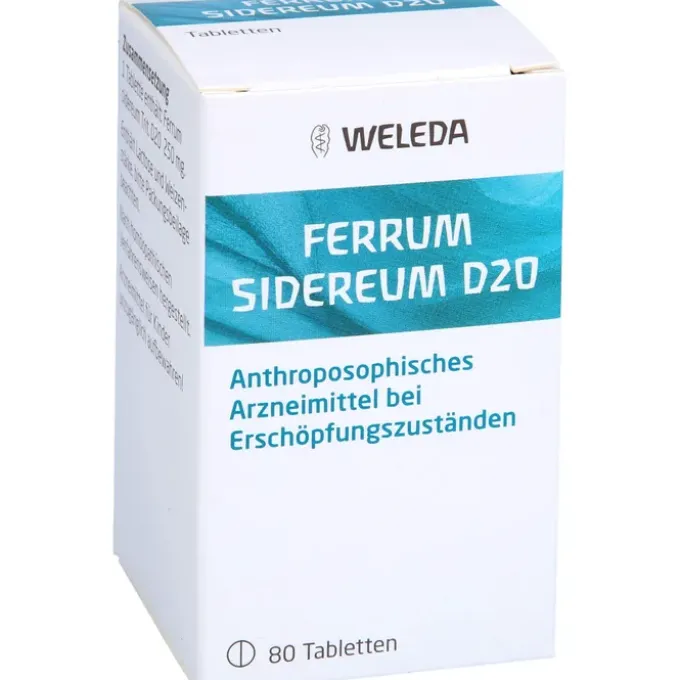 FERRUM SIDEREUM D 20 Tabletten 80 St