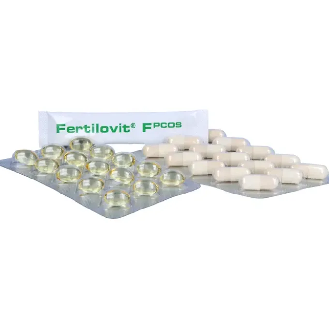 FERTILOVIT F PCOS 60 Kapseln+30 Pulver-Sticks 90 Stück
