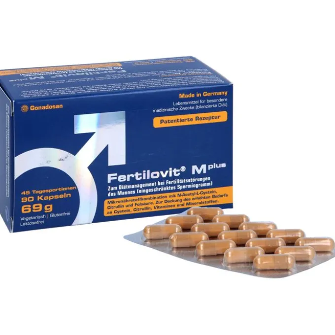 FERTILOVIT M plus Kapseln 90 Stück