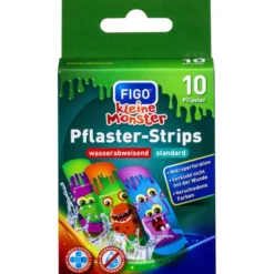 FIGO Kinderpflaster kleine Monster 10 St