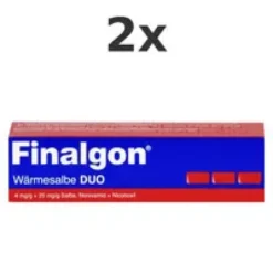 FINALGON Wärmesalbe DUO 4 mg/g + 25 mg/g Set 2x 20g
