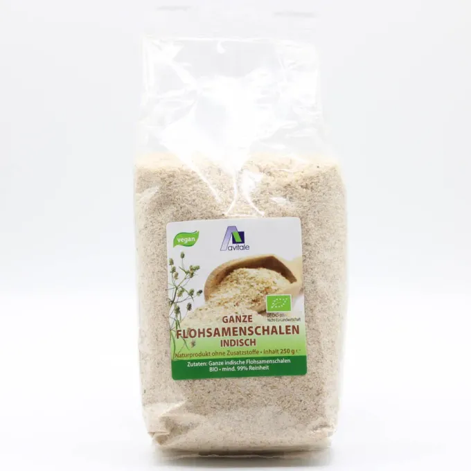 FLOHSAMENSCHALEN indisch Bio 250 g