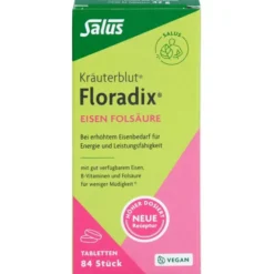 FLORADIX Eisen Folsäure Tabletten 84 Stück