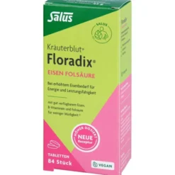 FLORADIX Eisen Folsäure Tabletten 84 Stück
