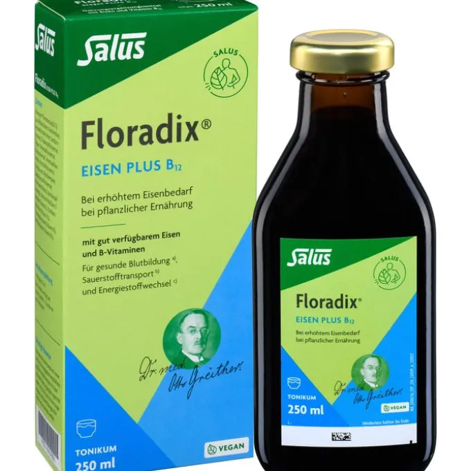 FLORADIX Eisen plus B12 vegan Tonikum 250 ml