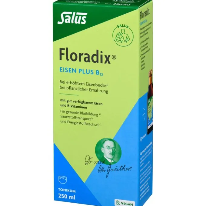 FLORADIX Eisen plus B12 vegan Tonikum 250 ml