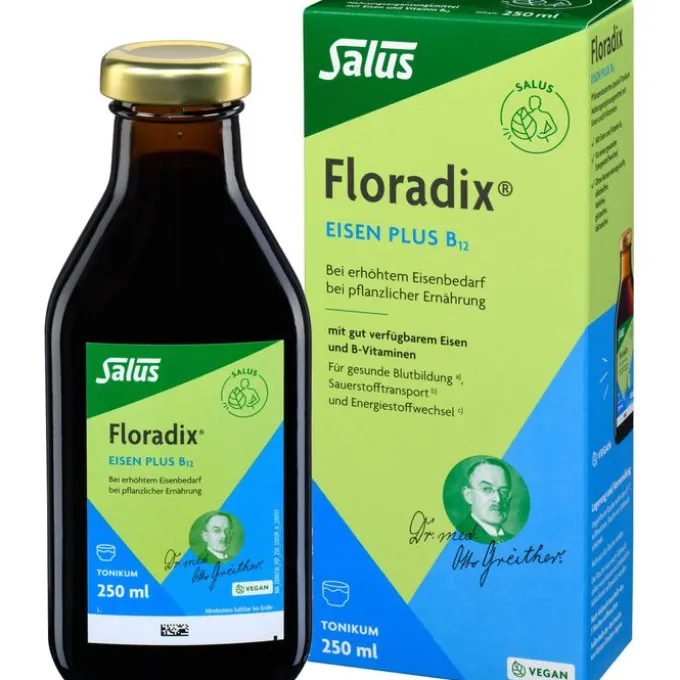 FLORADIX Eisen plus B12 vegan Tonikum 250 ml