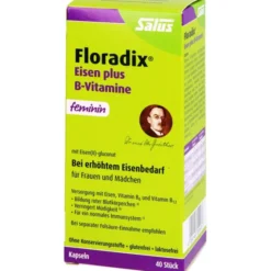 FLORADIX Eisen plus B-Vitamine Kapseln 40 Stück