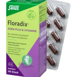 FLORADIX Eisen plus B-Vitamine Kapseln 40 Stück