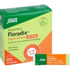 FLORADIX Eisen Sticks intens Pulver 20 Stück à 2,15 g