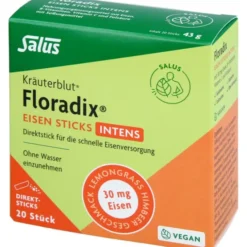 FLORADIX Eisen Sticks intens Pulver 20 Stück à 2,15 g