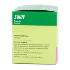 FLORADIX Eisen Sticks Pulver Salus 50 Stück