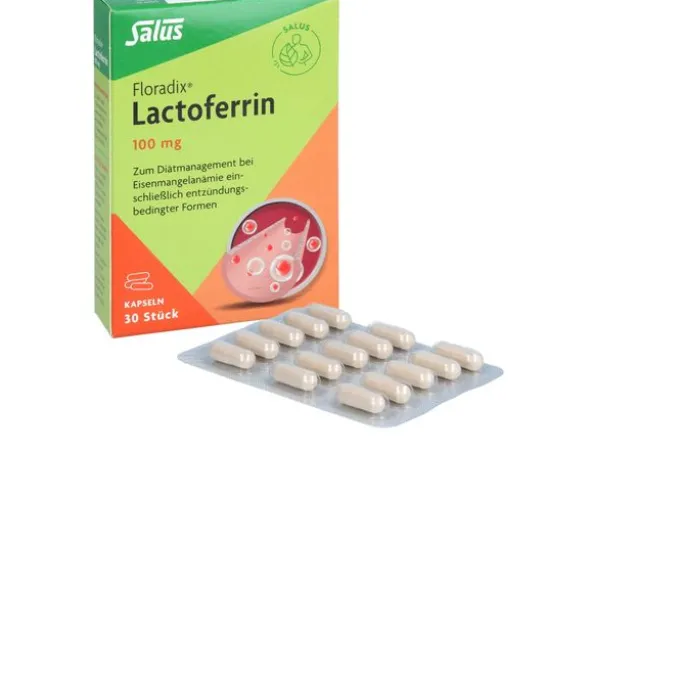 FLORADIX Lactoferrin 100 mg Kapseln 30 Stück