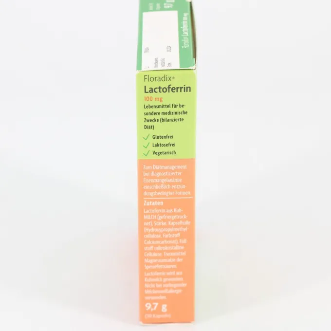FLORADIX Lactoferrin 100 mg Kapseln 30 Stück