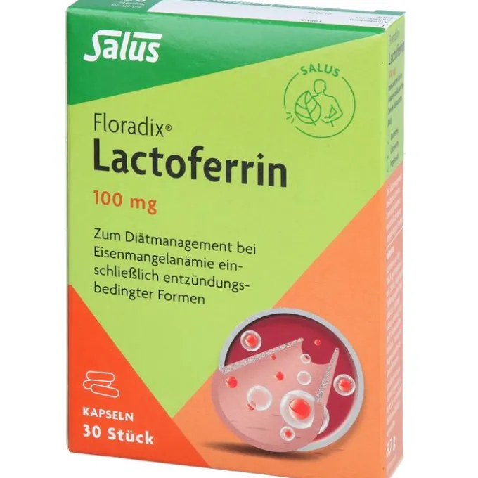 FLORADIX Lactoferrin 100 mg Kapseln 30 Stück